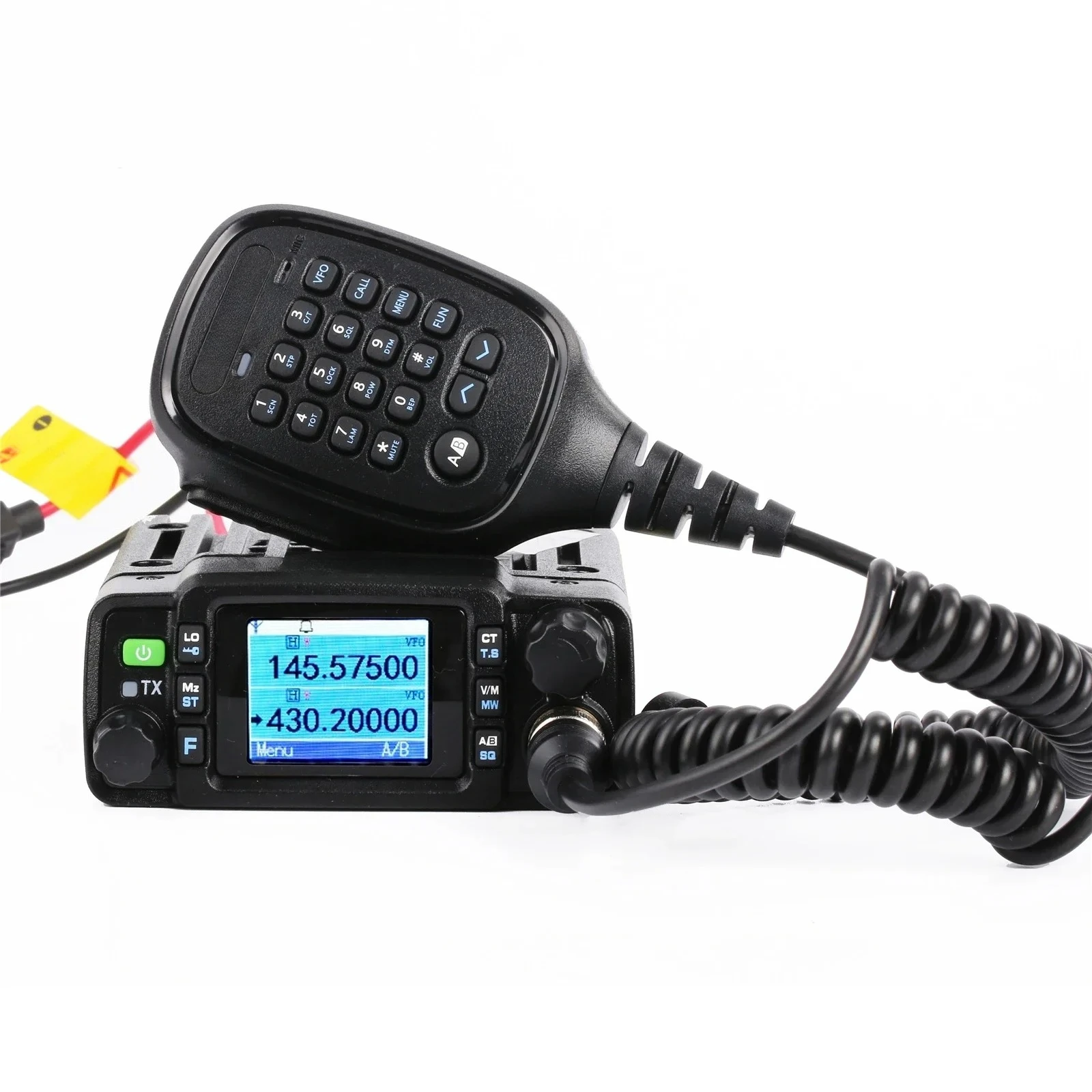 Mini Mobile Radio Car Ham Communicator 2M/70CM Transceiver Vehicle Two Way Radio TYT Radio TH-8600 25W Dual Band VHF/UHF