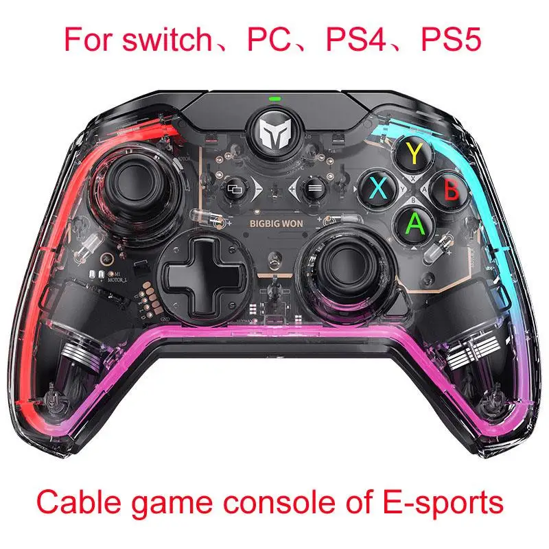 

Top Somatosensory Wired Gaming Console 6-axis Gyroscope Joystick Gamepad FOR PC PS4 PS5 Xbox Switch Games Controllers