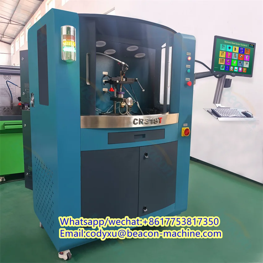 Picture 4: CR318T Common Rail Direct Injection Test Bench Diesel Fuel CRI Injector Test Machine CRDI With IMA ISA Coding Function