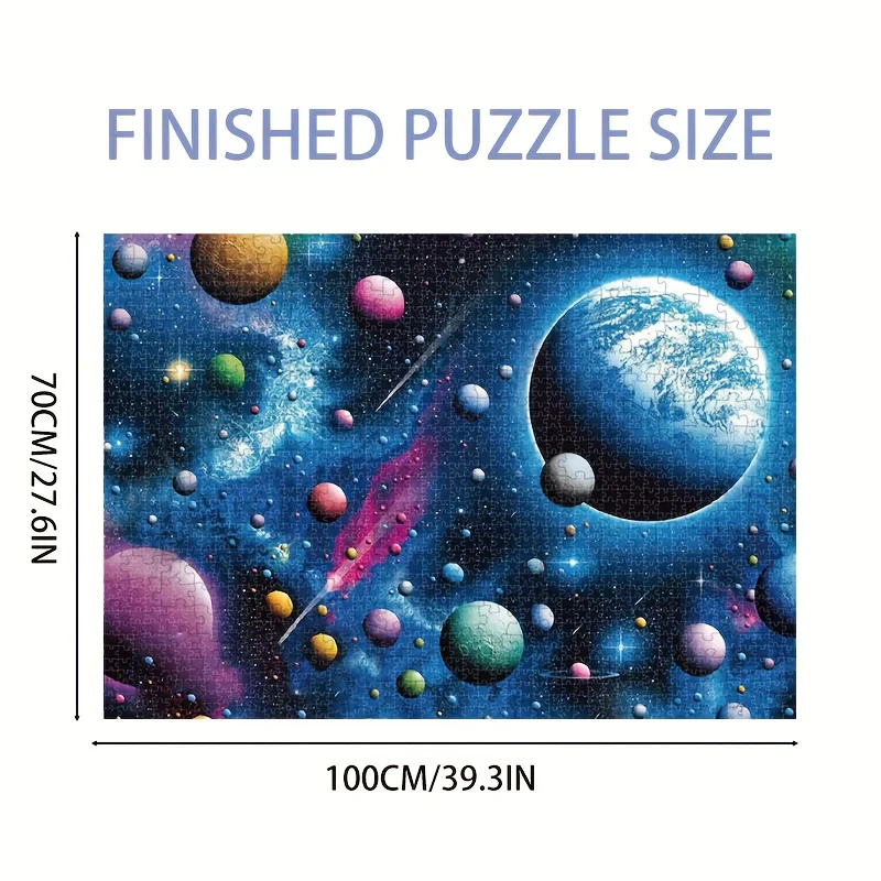 2000pcs CHALLENGE PUZZLE 70x100cm Fantastic Space Puzzle Galaxy Constellation Art for Adult Collectors  Home Decor  Gift