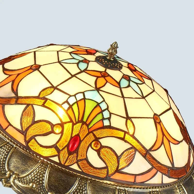 European Ceiling Light Bohemian Glass Home Loft Decor for Living Room Tiffany Creative Lighting Kitchen Bedroom LED Lamp Fixture