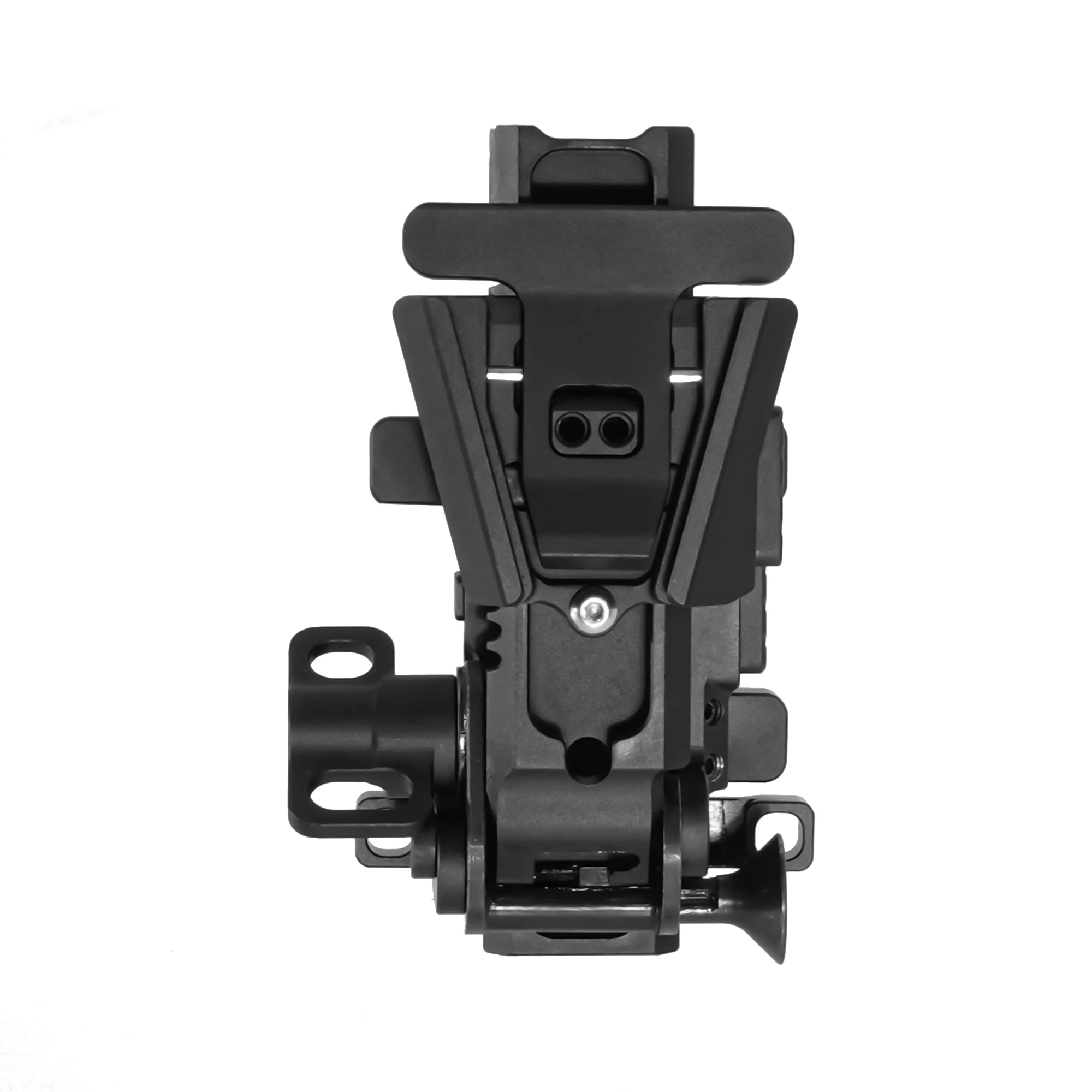 NI Alpha NVG Halterungsarm mit Schwalbenschwanzbefestigung, Ultraleichter Druckknopf-Freigabe Nachtsicht-Helmhalterung für PVS-14 PVS31 GPNVG-18 – Detail 23