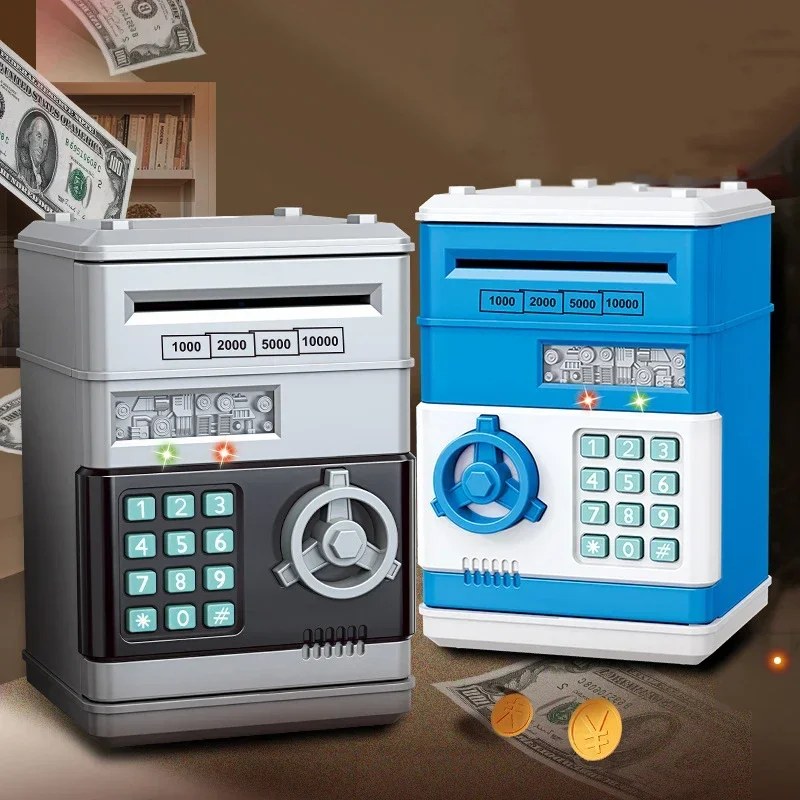 Piggy Bank Moneybox Saving Alcancias Safe Deposit Security Box for Money Banks Save Piggie Coin 10000 Savings Electronic Gift