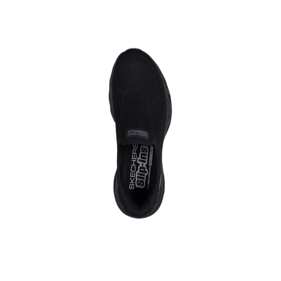 Skechers MEN'S GO WALK Low top Walking Shoes Men's Black 216665-BBK view 4