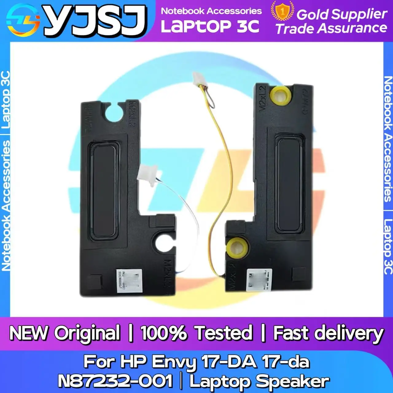

New Original Laptop Notebook Audio Speaker For HP Envy 17-DA 17-da N87232-001 built-in speaker horn audio
