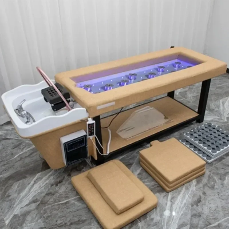 معدات صالون الكرسي لمصفف الشعر، معالجة مستحضرات التجميل، مصففي الشعر، كراسي هزازة للبالغين، شامبو الجمال والمكياج #1