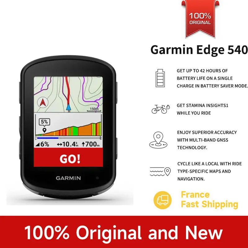 Garmin edge 540 Fietscomputer Outdoor Kaartnavigatie Mountainbike Kilometerteller Waterdicht Fietsen Vakantiecadeau