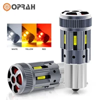 2 uds 1156 BA15S BAU15S P21W PY21W T20 7440 7443 bombilla LED Canbus 1860 CSP lámpara de señal de giro automática luz de freno de marcha atrás de coche blanco 12V