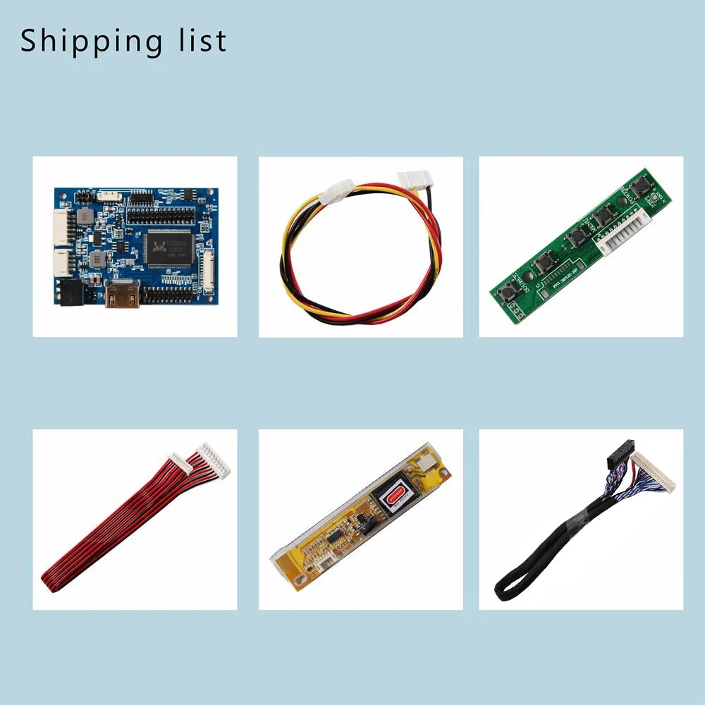 HD MI Audio LCD Controller Board For 15.4