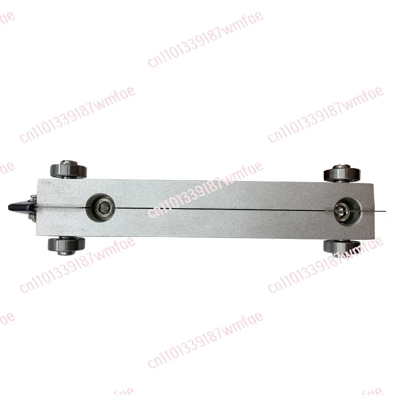 PVC plastic sports commercial floor manual two-way slotter floor glue construction tool guide wheel U-shaped slotting knife