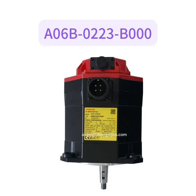 

A06B-0223-B000 Used tested ok FANUC AC Servo Motor For CNC System Controller In Stock