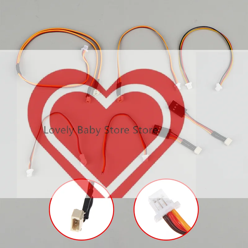 

【BS】JST 1.0mm 3P Male And Female Connector AR6400 Receiver Connector Specktrum 1.0mm 3P Connector Y Cable Female Tp JR Cable