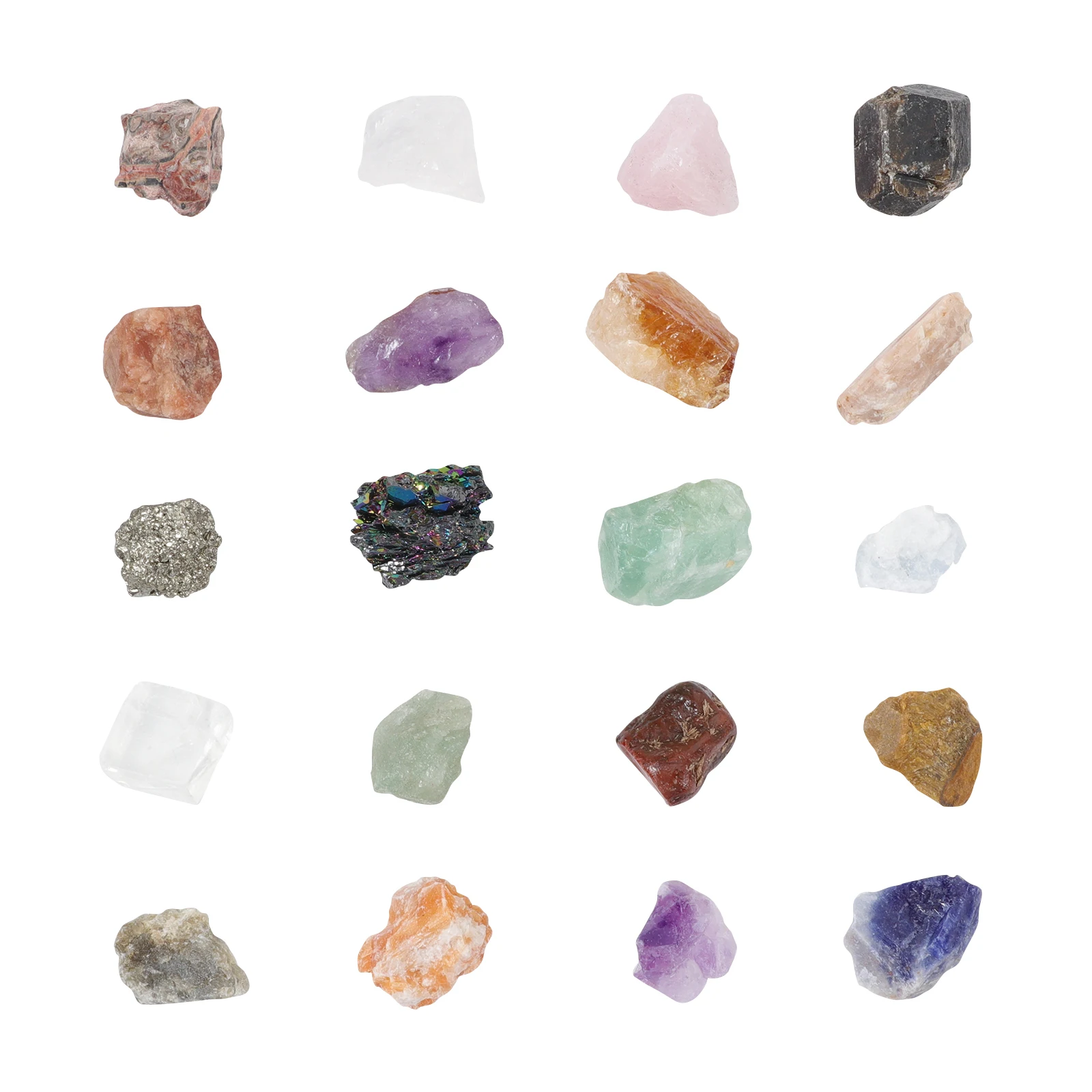 

Chakra Stones Natural Agate Healing Crystals Meditation Supplies Irregular Gravel DIY Crafts Fish Tank Gardening
