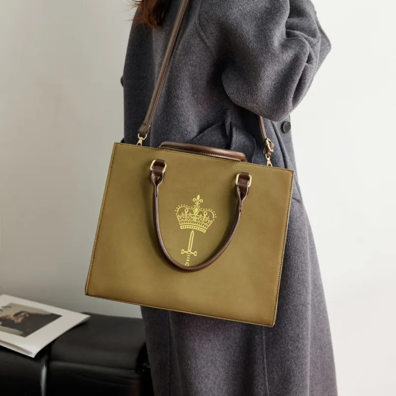 

Fashionable Luxury Elegant Crossbody Handbag Ladies Shoulder Bag Casual Simple Vintage Trendy Design Diaper Bag