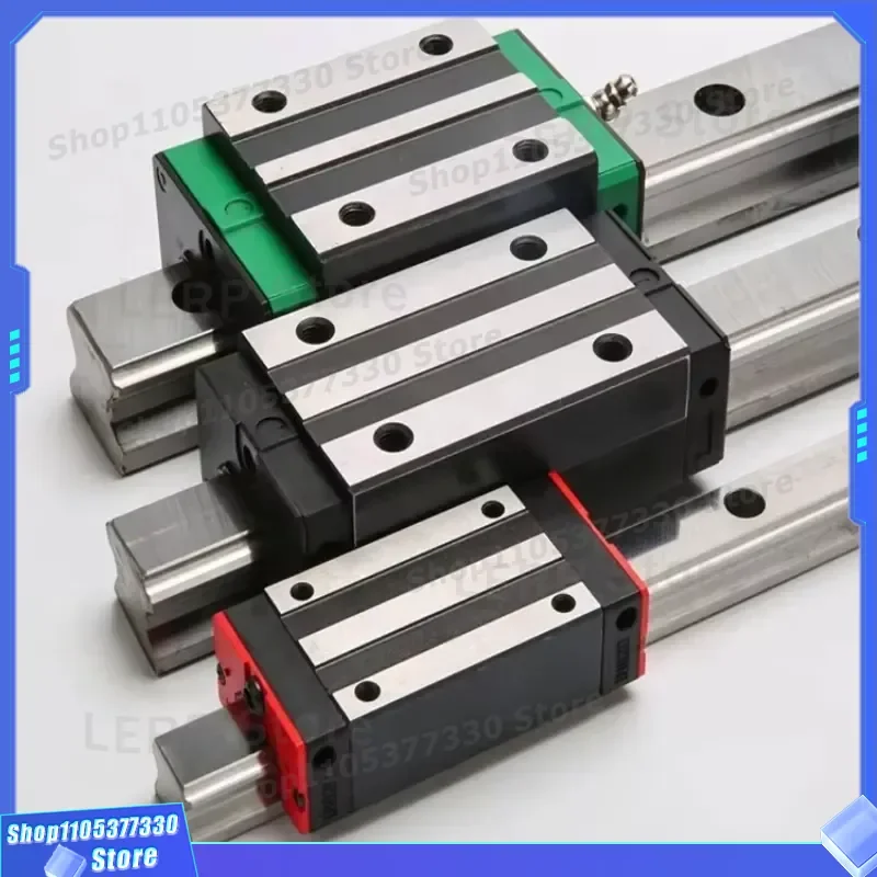 High Precision Linear Guide Rail 15mm to 45mm Width for Industrial Automation CNC Machine Smooth Motion Bearing Block CNC