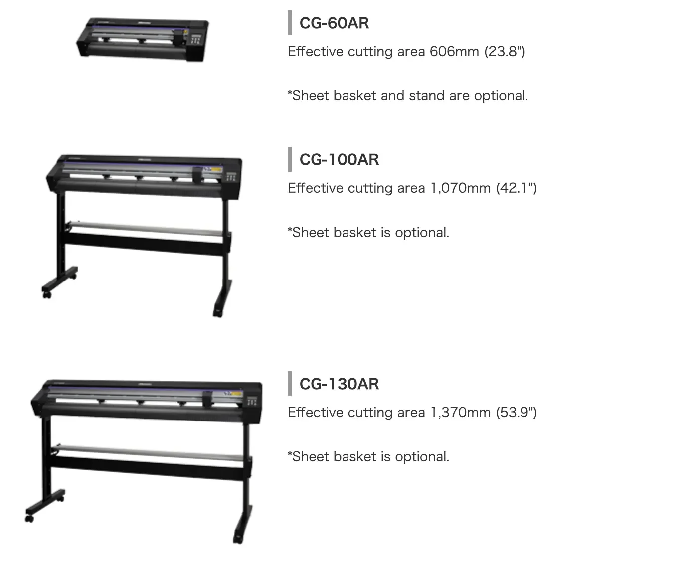 Brand New Original Mimaki CG-130AR Cutter Plotter with 137cm Cutting Size
