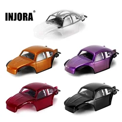 INJORA BUG24 Body with Roll Cage for 1/24 Axial SCX24 C10 JLU Bronco Base Camp 4Runner