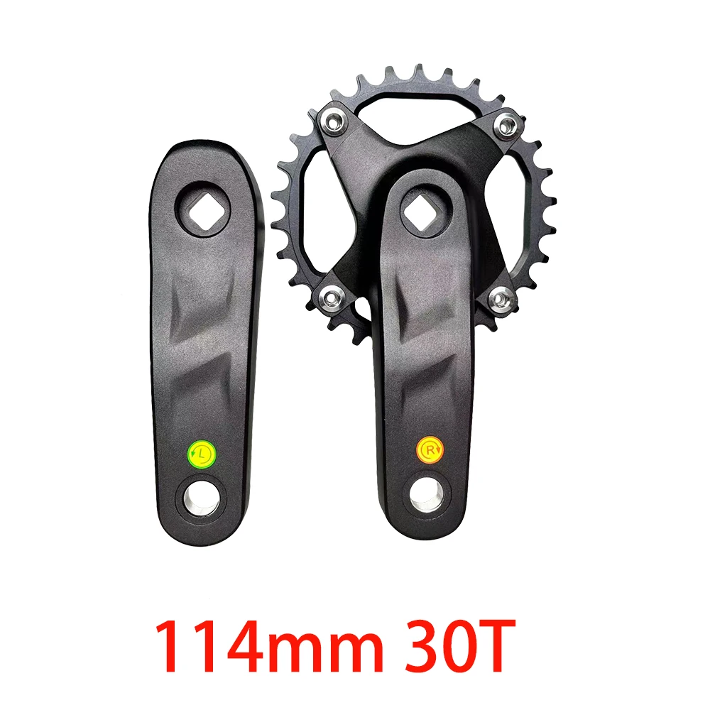 104 BCD MTB Kind Kinder Mountainbike Kurbelgarnitur Single Speed Kurbelgarnitur 127 140 152 160 165 175 mm Vierkantkegel 40/42T Kettenblatt – Detail 5