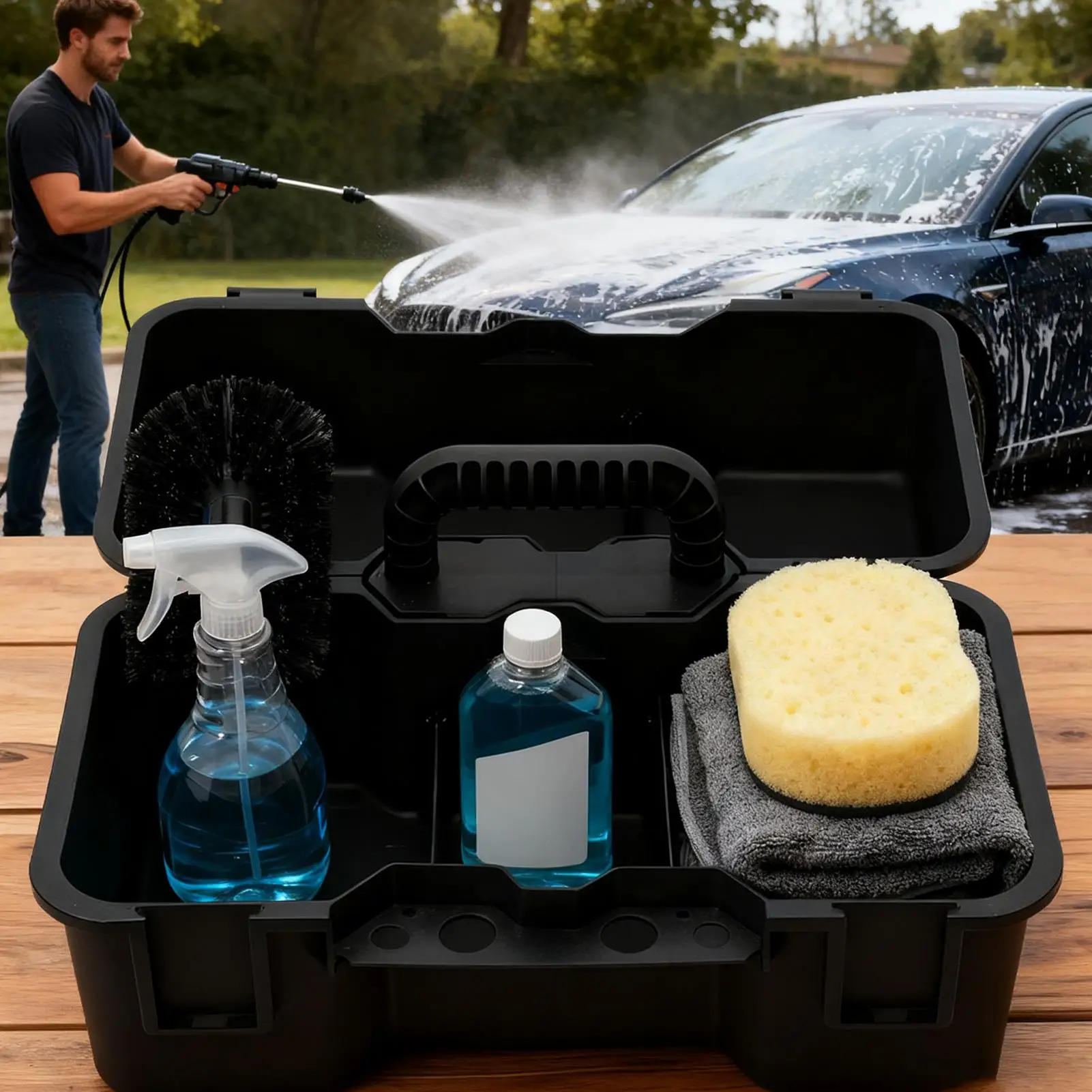 

Корзина для чистки, многоцелевой портативный органайзер с ручкой, маленькая корзина для чистки для душа, спальни, прачечной, кухни, дома, общежития