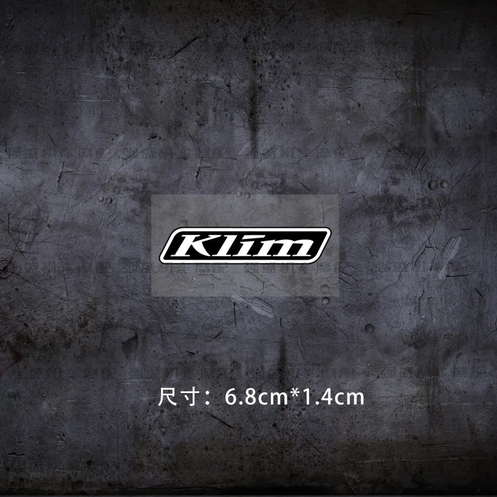 For KLIM Motorcycle Stickers Waterproof Moto Helmet Fuel Tank Decor Decals for Off-road  ATV Car Racing Modification Accessories view 5
