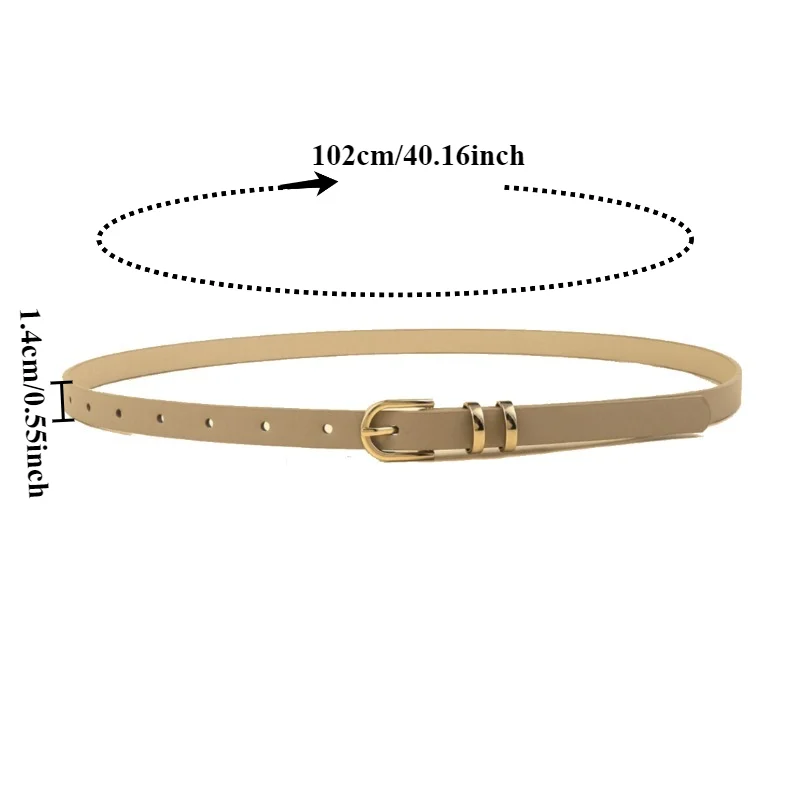 Fashionable European and American-Style Casual Belt Leopard-Print Versatile and Perfect for Jeans and Dresses Women's Belt