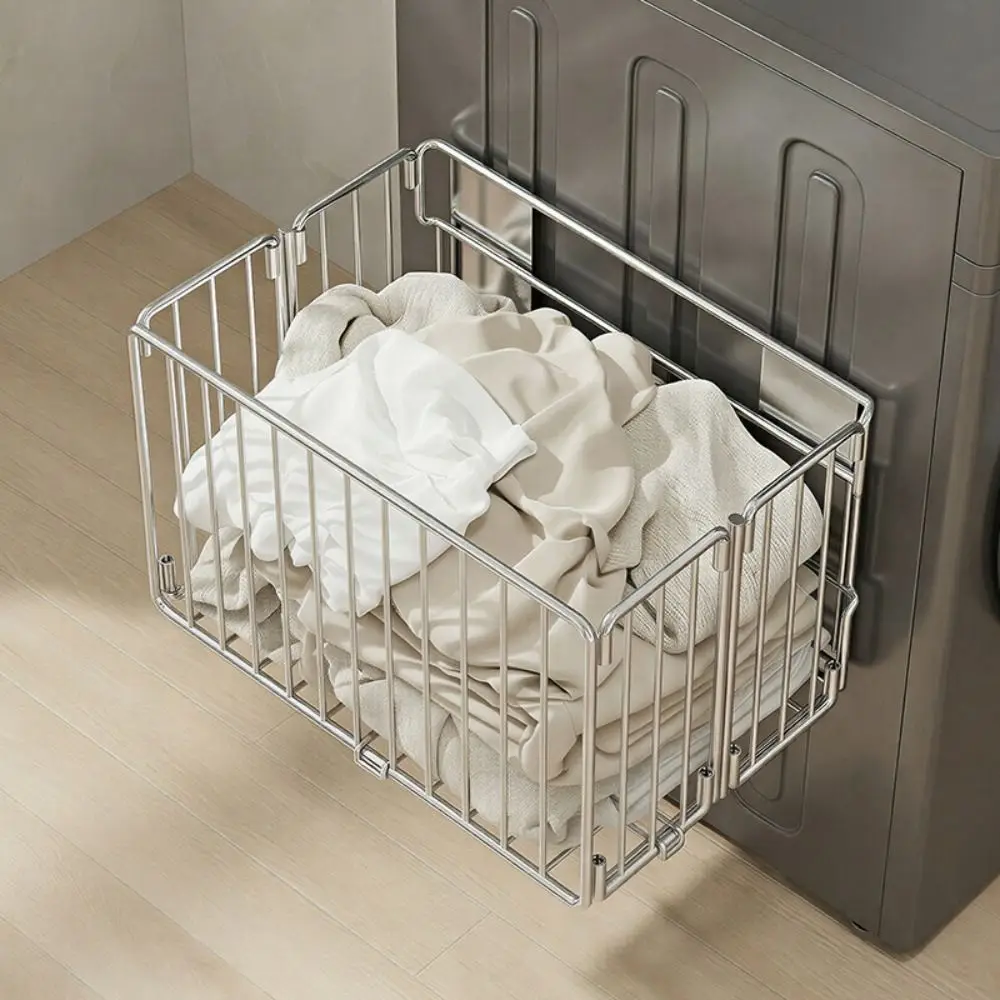 201-stainless-steel-magnetic-bathroom-storage-rack-no-drilling-design-rustproof-waterproof-bathroom-storage-organizer