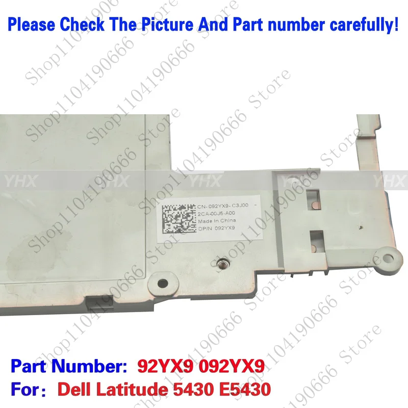 bd New For Dell Latitude 5430 E5430 Keyboard Retention Bracket Frame 92YX9 092YX9.