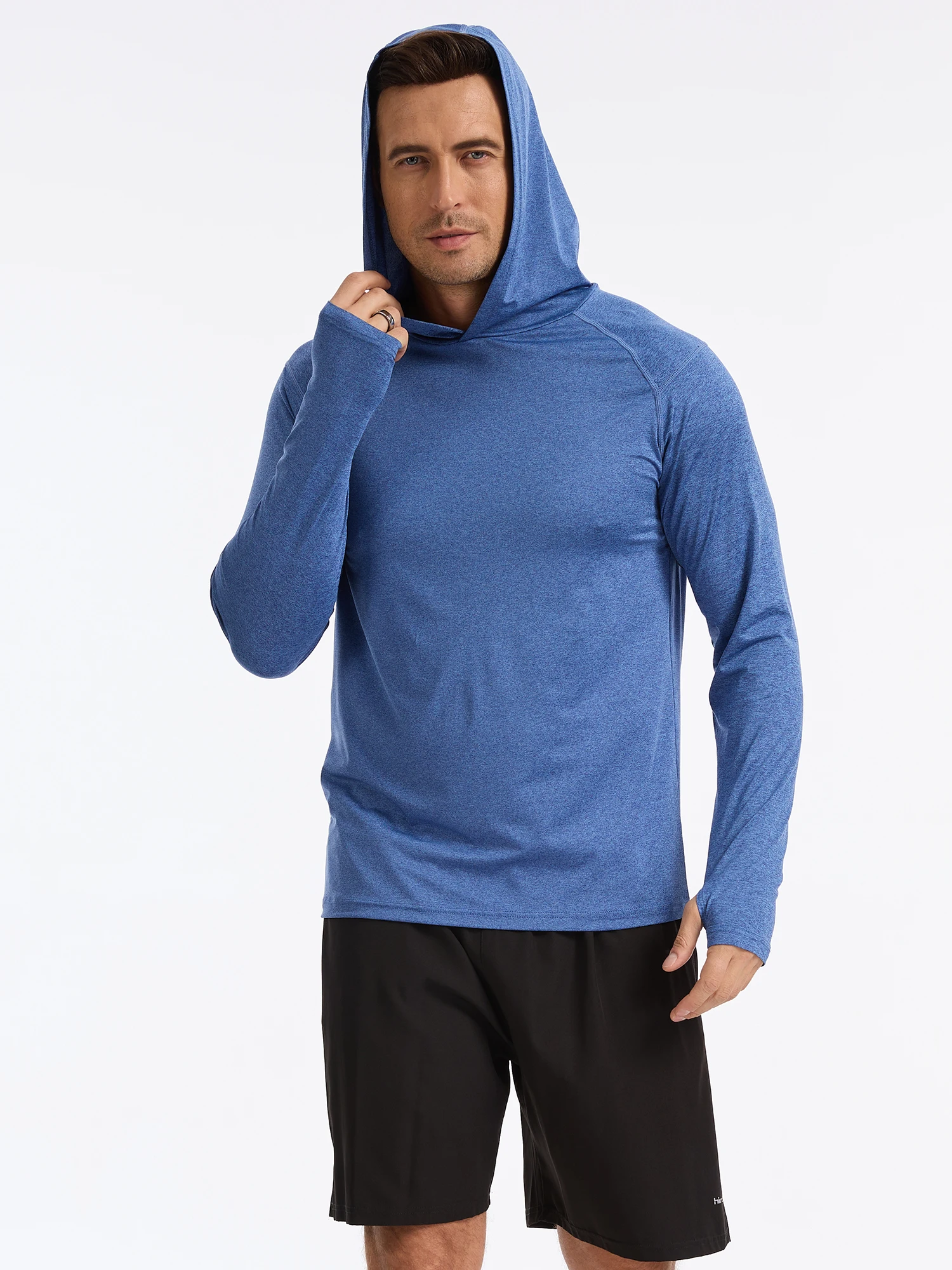 Sommer Männer Angeln Hemden Kühlung Hoodie Männer Langarm bis 50 Rash Guard Hoodie Trainings anzug Laufen Wandern Jogger Shirt – Detail 32