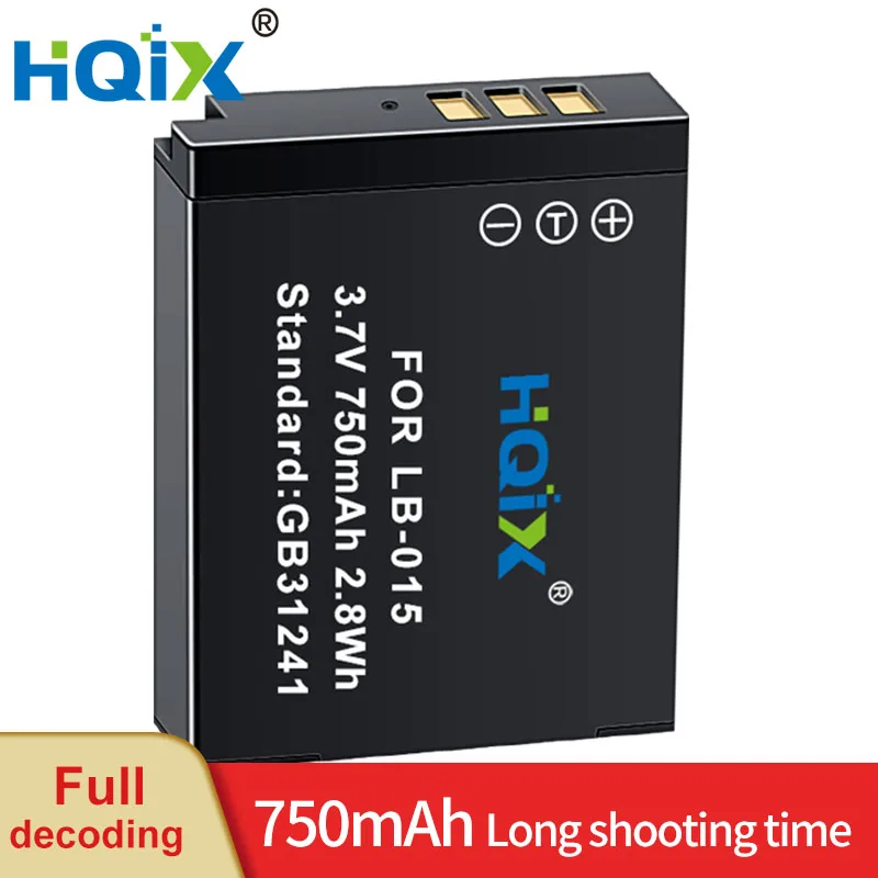 HQIX For Kodak PIXPRO WPZ2 digital camera LB-015 charger battery