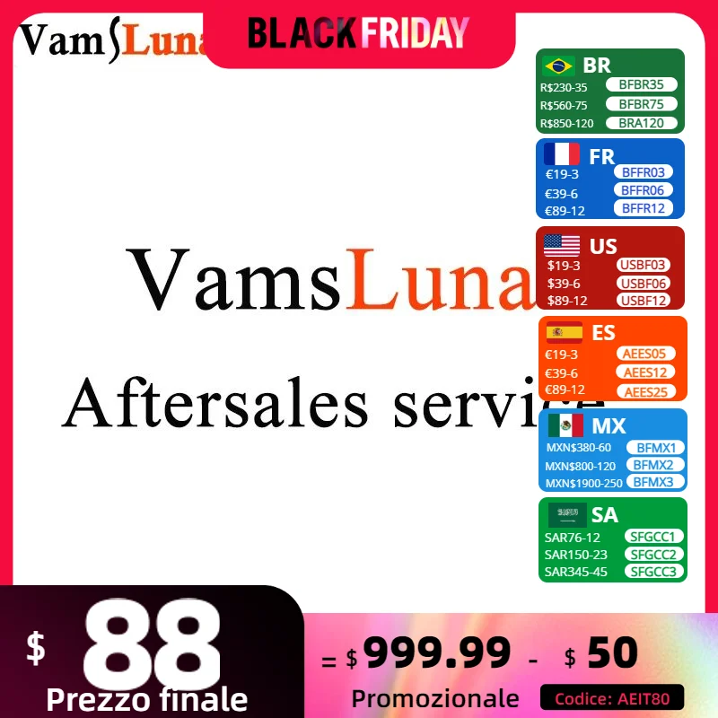 Vamsluna Aftersales link For Aftersales service (do not buy it before contact us)