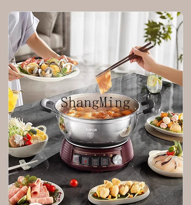 ZYY Multifunctional Home Breakfast Machine Stainless Steel Stew Wok Oven All-in-One Machine