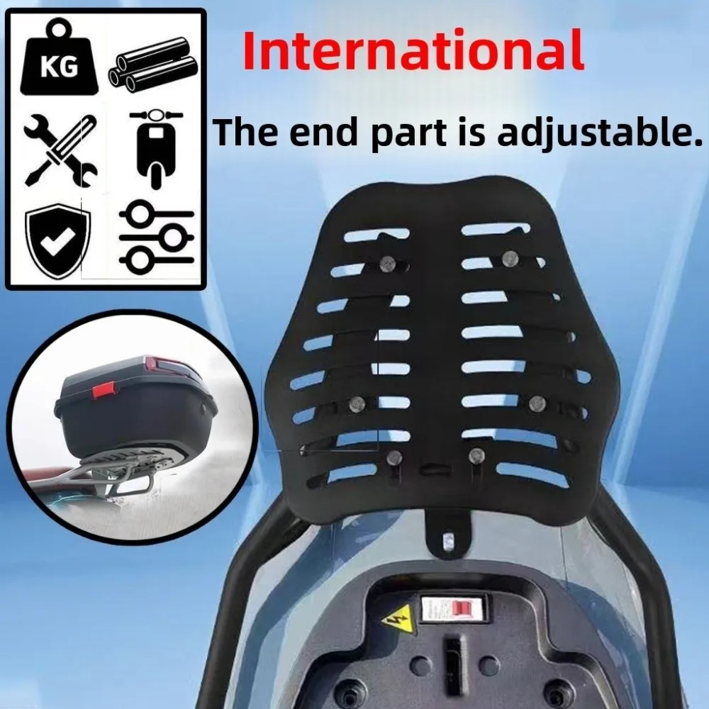 

Новая простая установка, задняя багажная полка для мотоцикла, запасная часть, многофункциональный кронштейн для хвостового чехла для мотоцикла, полка для мотоцикла