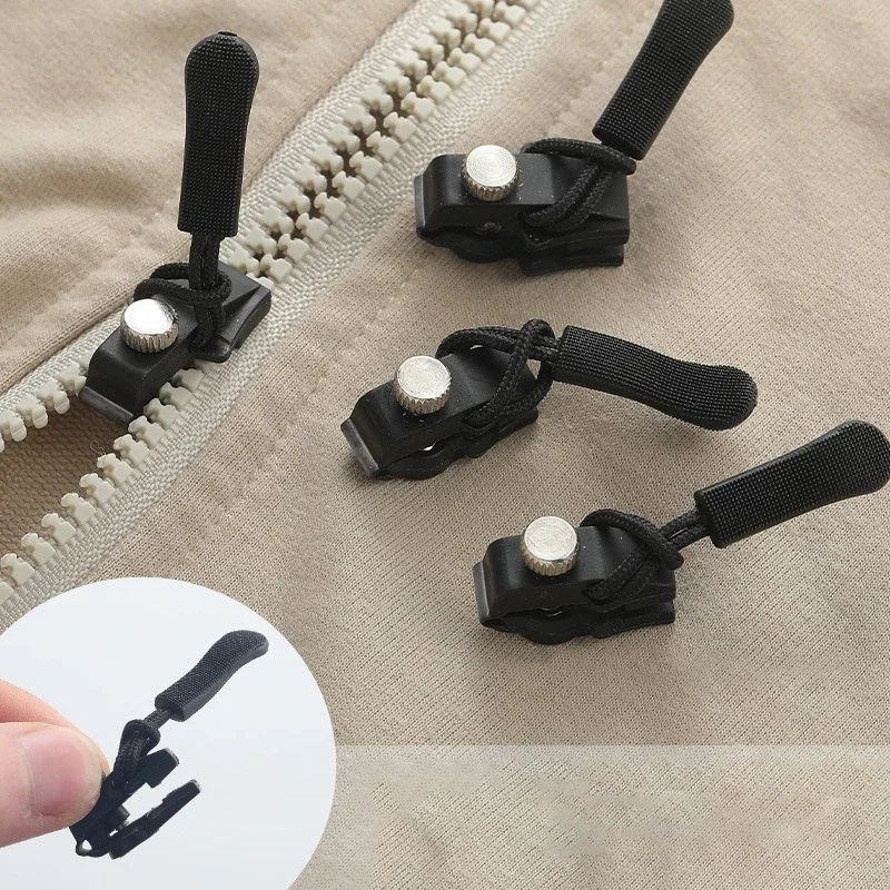 Universal Zippers Fix Zipper Repair Kit Replacement Zip Slider Teeth Rescue New Design Zippers Sew Tools 3 Different Sizes