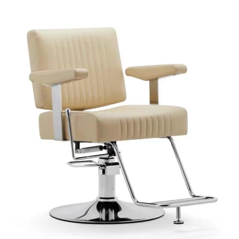 الذراع بيرم كراسي الحلاق صبغ الشعر ميتا قابل للتعديل الاسترخاء كراسي الحلاق الفاخرة الحديثة صالون الأثاث سيلا دي Peluquería Lslfy