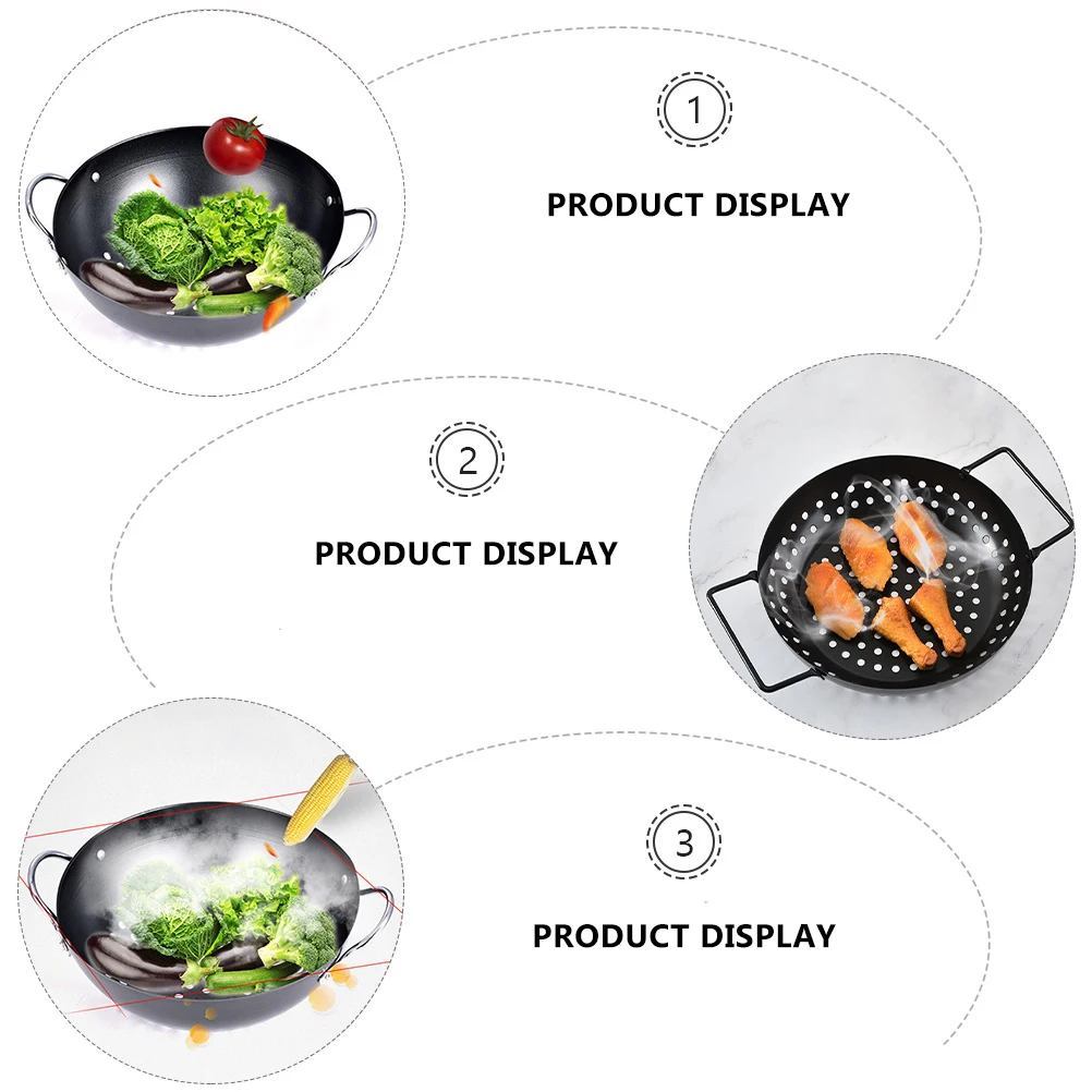

1Pcs Non-Stick Barbecue Plate High Temperature Resistant Lightweight Bbq Grill Pan for Meat Vegetable Chicken Outdoor Bbq
