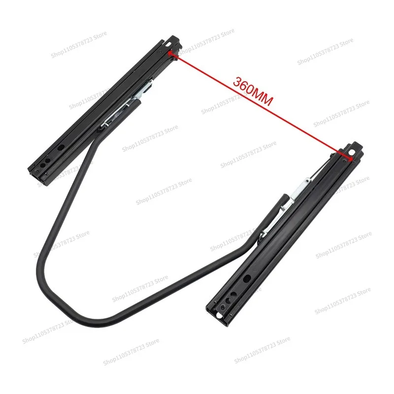 For Car Seat Modification Slide Rail, Racing Simulation Driver's Seat Base Bilateral Slide Rail