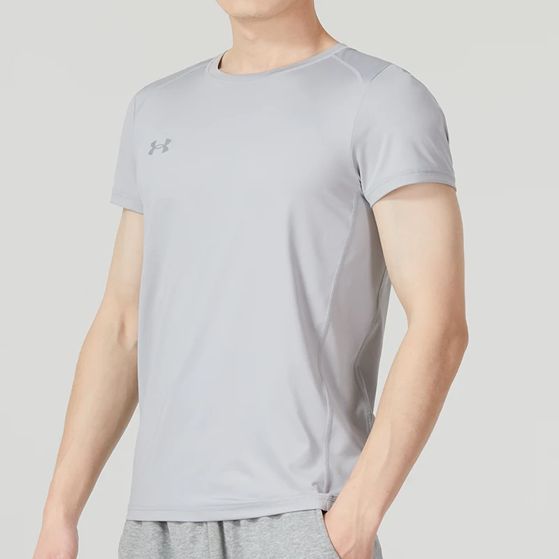 

Under Armour Men's Short-Sleeved Quick-Drying T-Shirt, Sporty and Comfortable Knitted Round-Neck Short-Sleeved Shirt 23500506-011