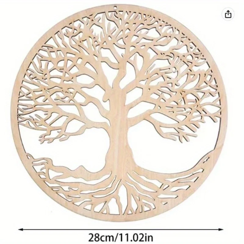 1pc tree of life wall art, metal wall logo, aesthetic wall decoration, retro hanging decorations