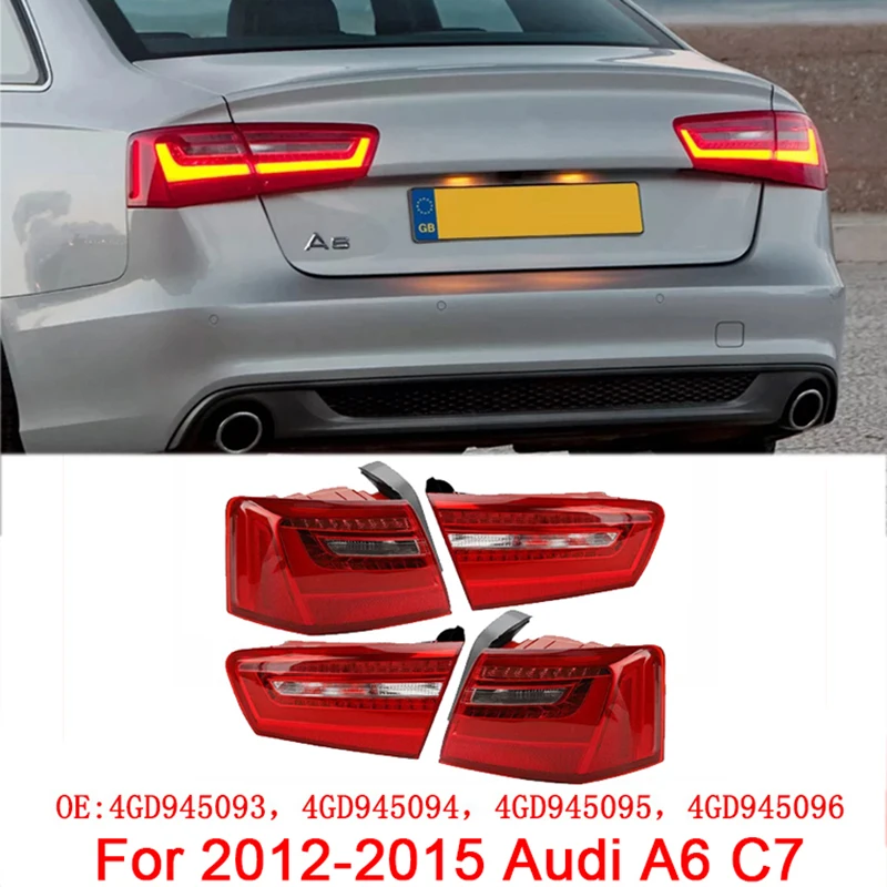 

For 2012-2015 Audi A6 C7 4GD945093 4GD945094 4GD945095 4GD945096 Car Rear Brake Anti-collision Warning Stop LED Signal Light