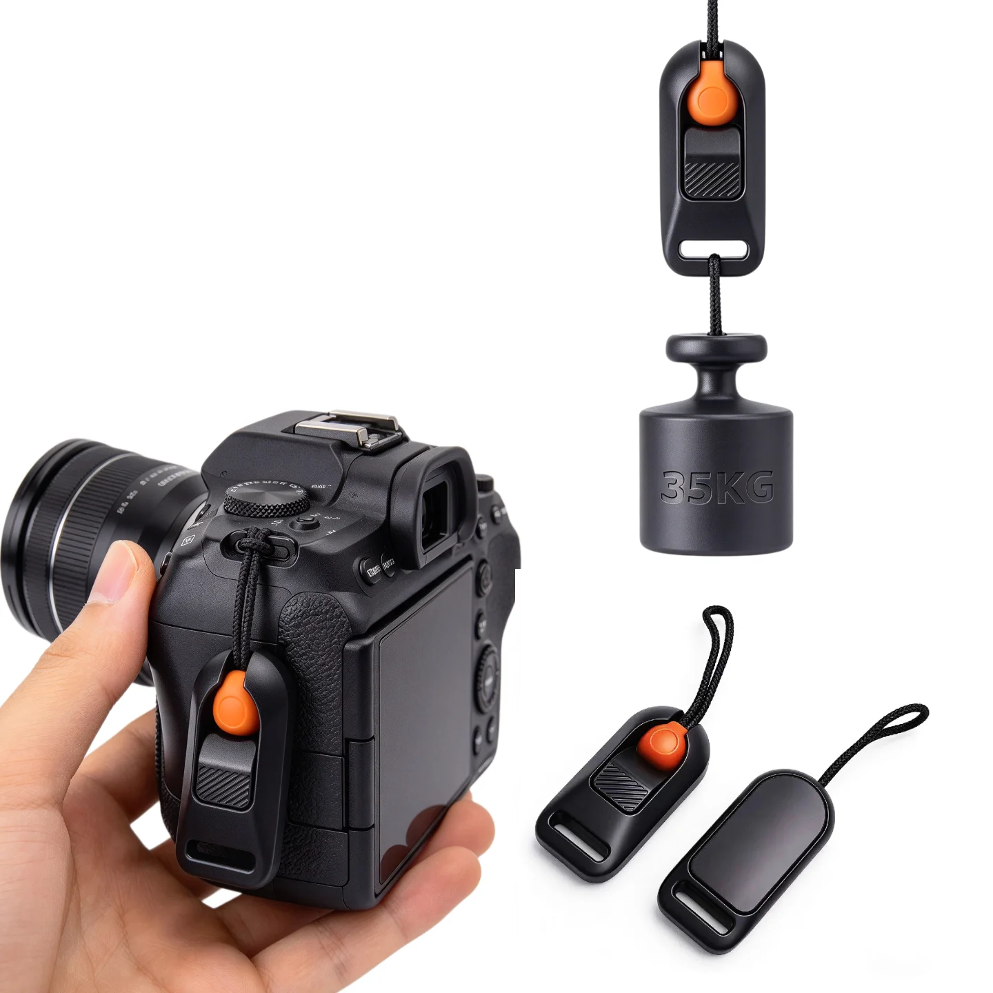 Universal Quick Release Connector with Base Adapters Camera Neck Strap Buckle for Sony Shoulder Strap Neck Wrist Strap Adapter