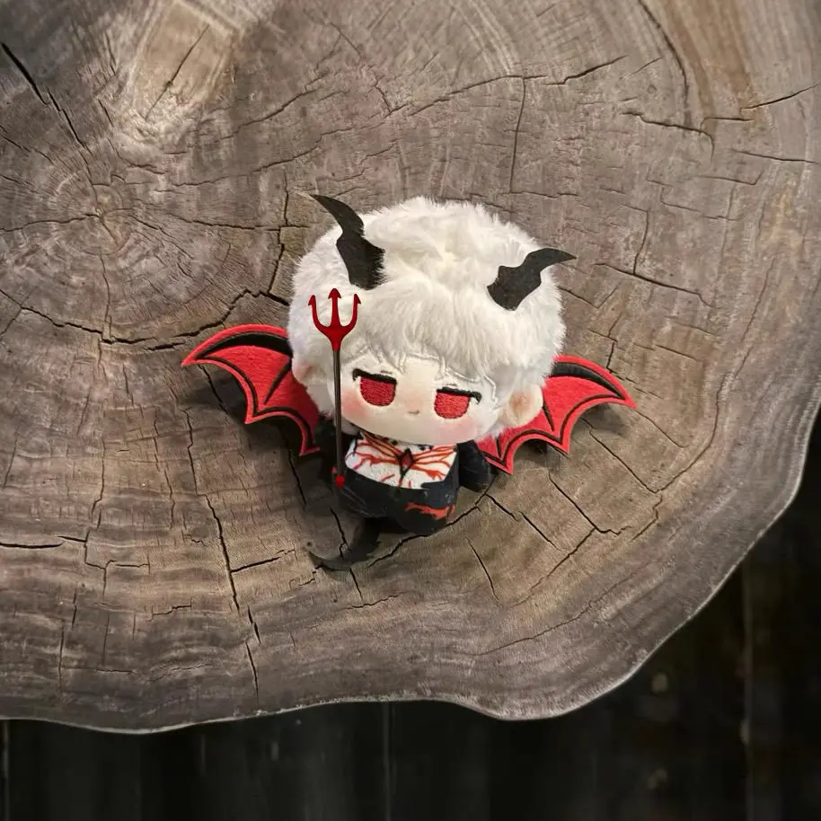 10 cm Liebe und Deepspace Sylus Plüschtiere Puppe Gefüllte Niedliche Dämon Sylus Spielzeug Rucksack Tasche Anhänger Schlüsselanhänger Sammlung Geschenke Mädchen