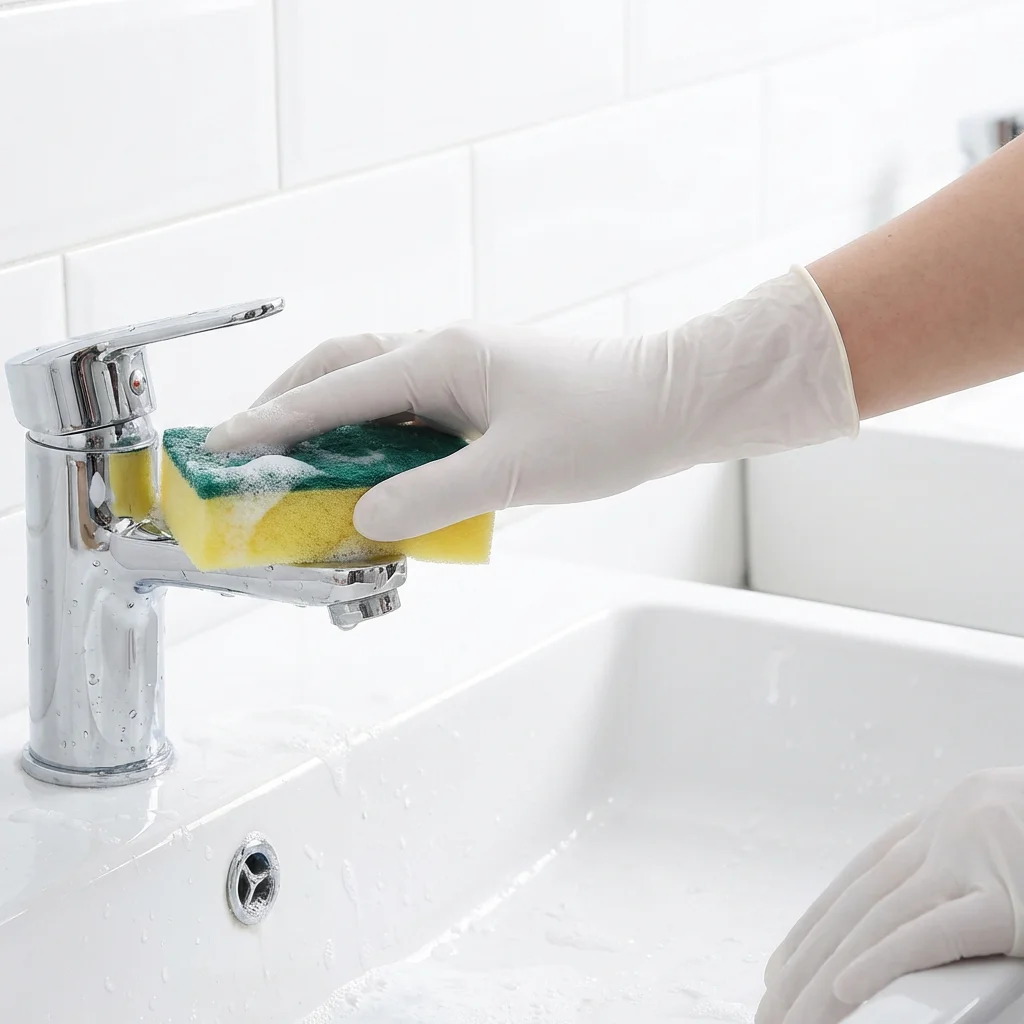 

Премиальные белые нитриловые перчатки (100 шт.), без латекса и гипоаллергенные, идеально подходят для медицинских, уборочных и косметических задач