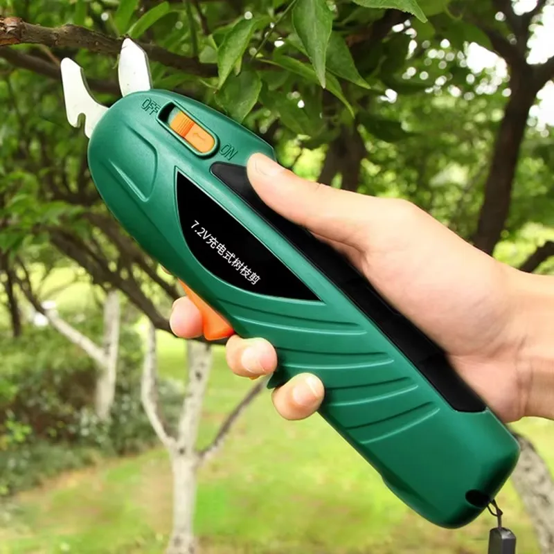 

7.2V Cordless Green Electric Pruning And Efficient Tree Bonsai Pruning Branch Pruning Garden Tools Electric Tools