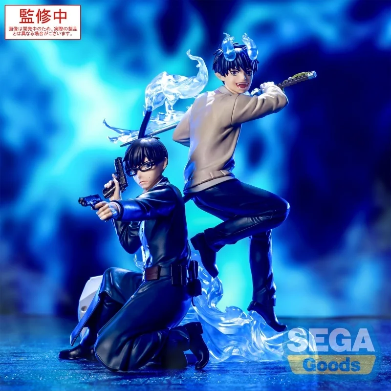 

New In Stock Sega Xrosslink Blue Exorcist Rin Okumura Yukio Okumura Action Figure Collection Decoration Model Toy Gifts