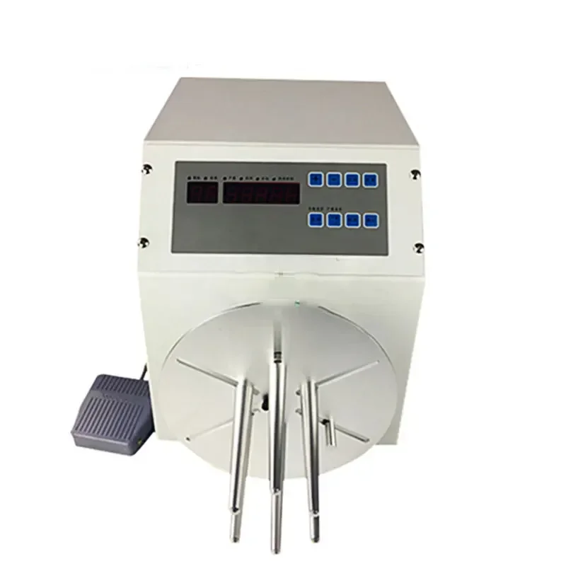 Máquina de enrolamento automático cabo de alimentação cabo de dados usb redondo em forma de 8 semiautomático fio de enrolamento de alta potência