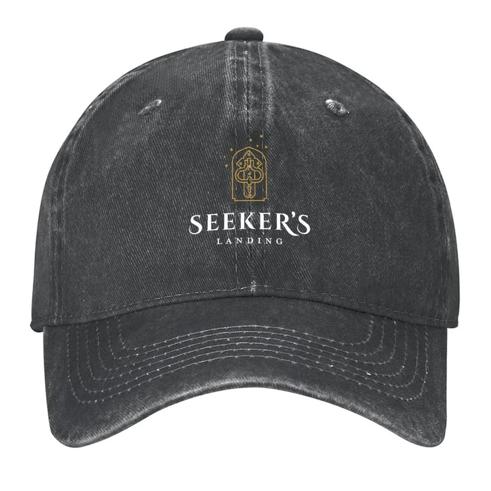 

Seeker's Landing Baseball Cap Uv Protection Solar Hat Luxury Brand Hood men's big size hat Golf Women Men's