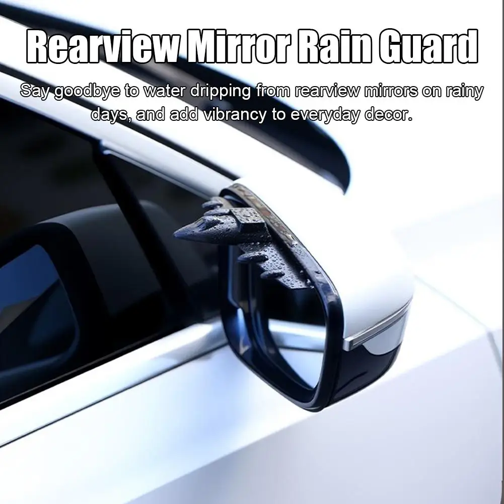 

Дождевики для боковых зеркал, чехлы для зеркал заднего вида с декором в виде самолета, клейкая защита для края зеркала заднего вида M5O5
