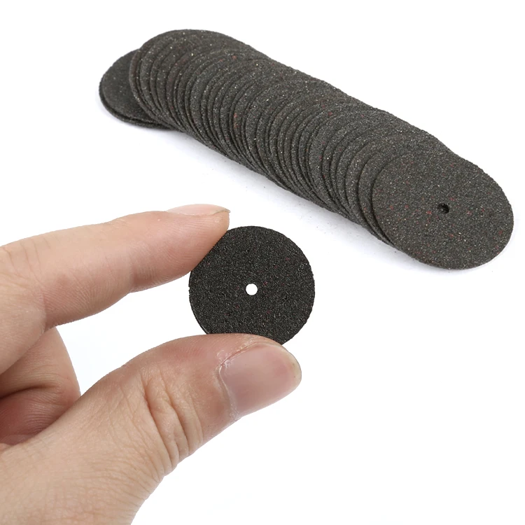 

36Pcs Black Disc Abrasive Tools Reinforced Cutting Disc Cut Off Wheel for Dremel Rotary Tool Accessories 24mm