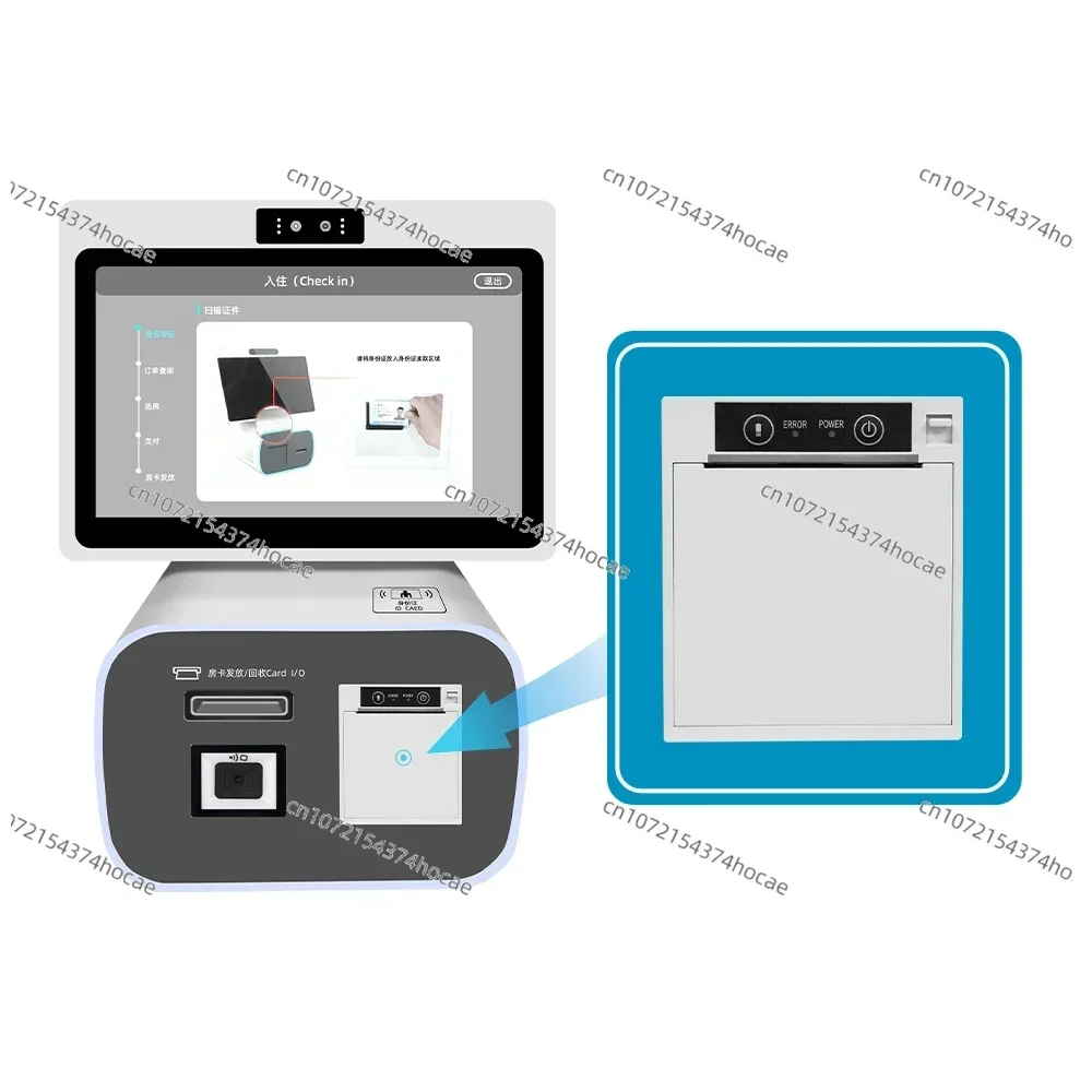 MASUNG 58mm or 80mm panel printer Wholesale Mini Pos Embedded Panel Kiosk Ticket Printer For Atm Parking System Gas Station