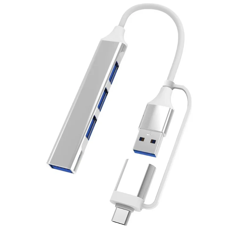 2-In-1 Docking Station Usb3.0 Suitable for Computer Notebook Hub Splitter Expander Type-c Docking Station